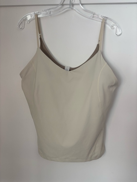 lululemon athletica Tops - lululemon athletica Cream Spaghetti Strap top size 14